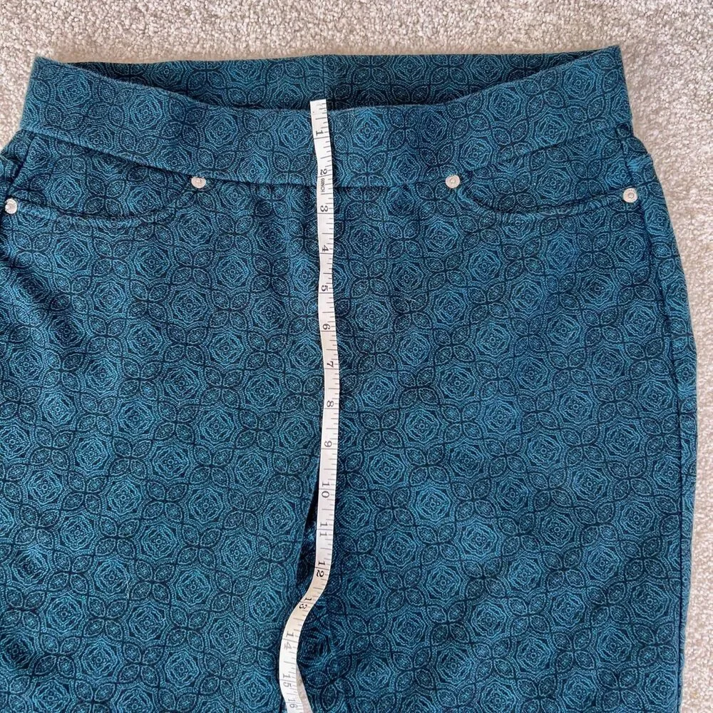 Michael Kors Printed Mid-Rise Leggings/Pants Size M